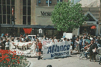 [PICTURE-SLAC at the 1999 May Day Rally]