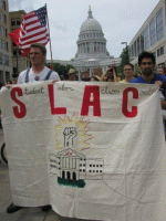 [PICTURE - May Day Rally Madison WI 1999]